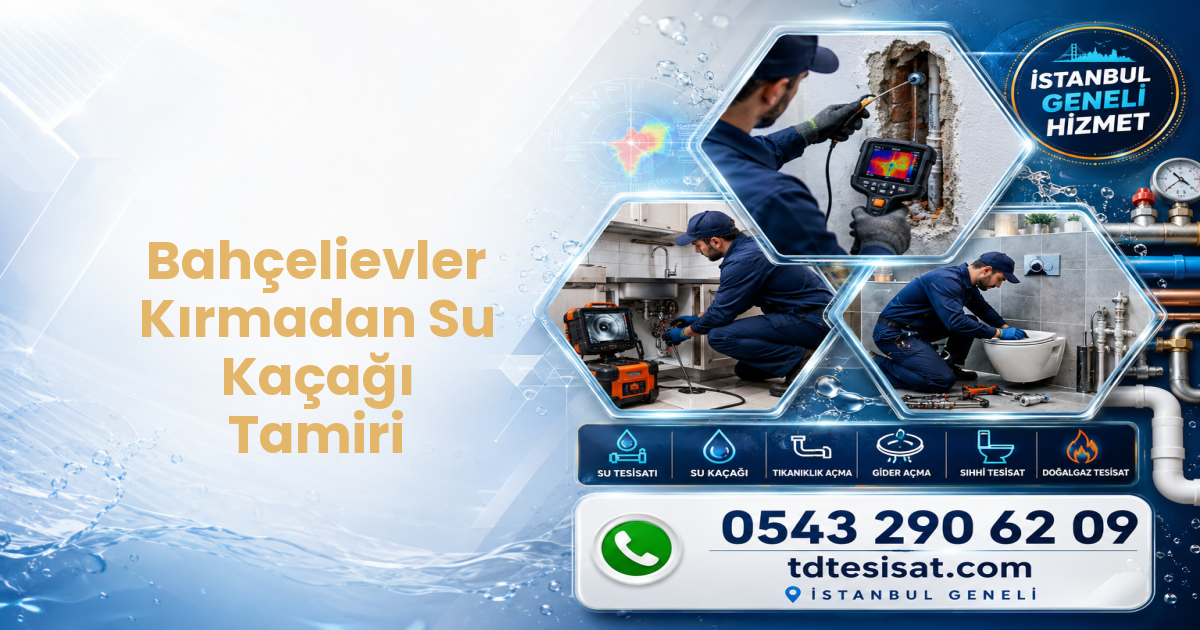 Kırmadan Su Kaçağı Tamiri