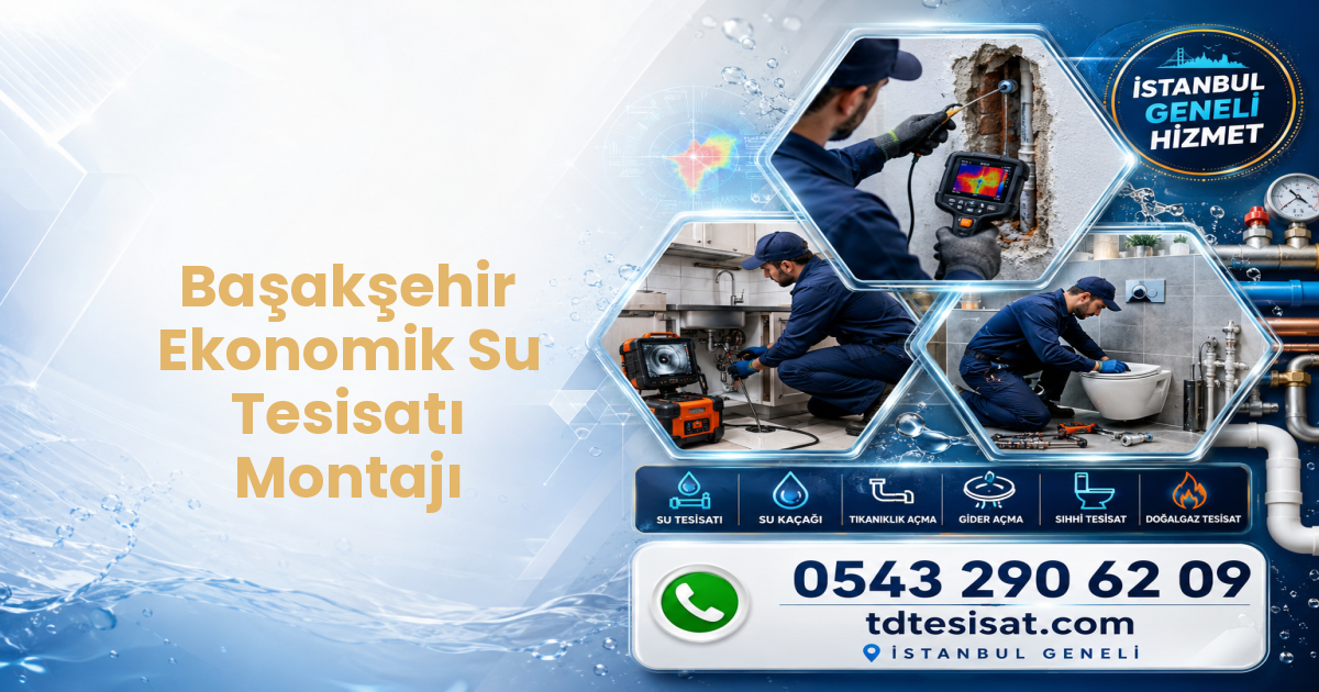 Ekonomik Su Tesisatı Montajı