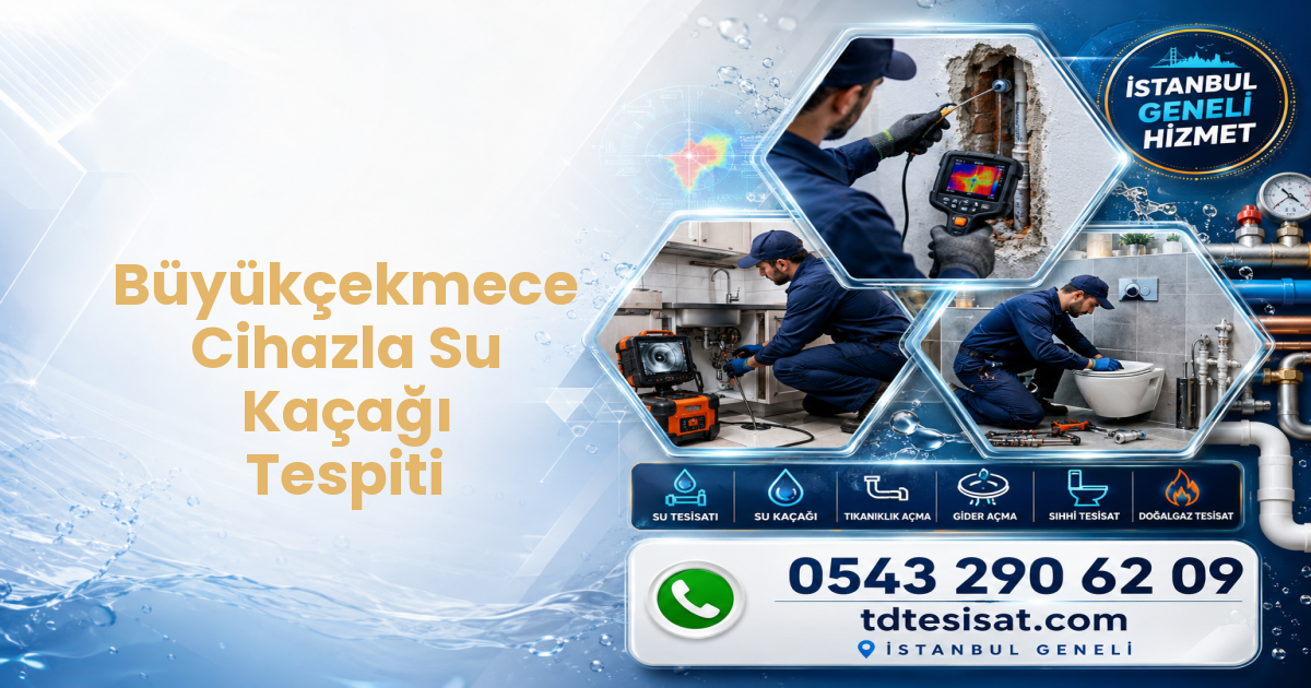 Cihazla Su Kaçağı Tespiti