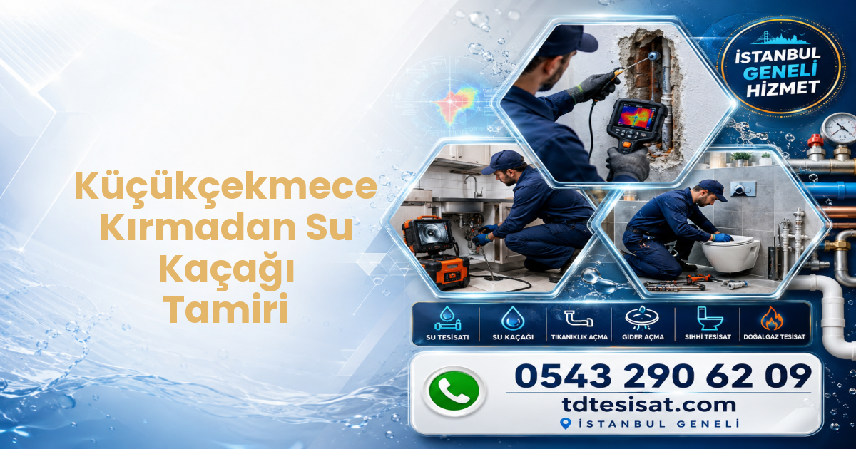 Kırmadan Su Kaçağı Tamiri