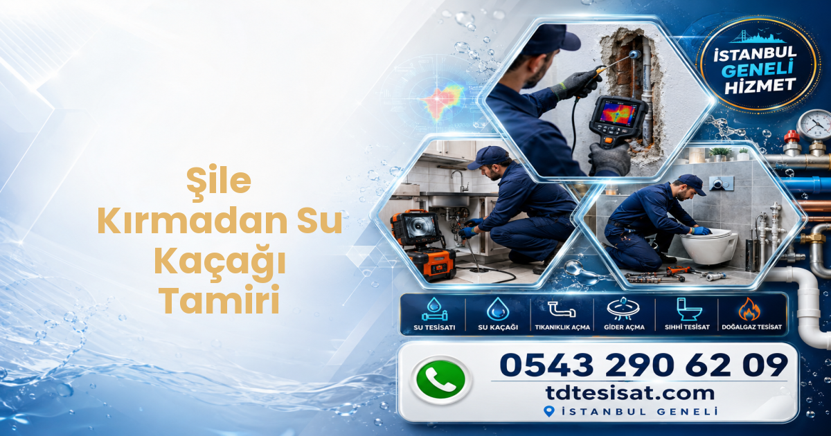 Kırmadan Su Kaçağı Tamiri